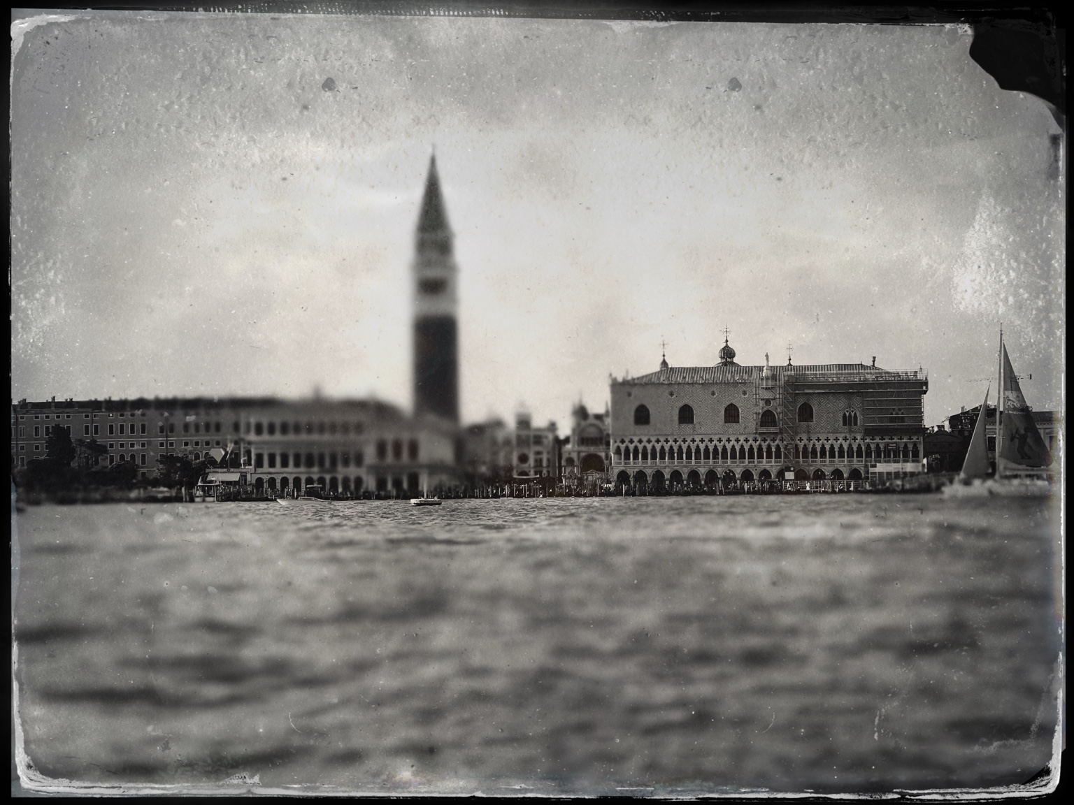 Venice in black and white